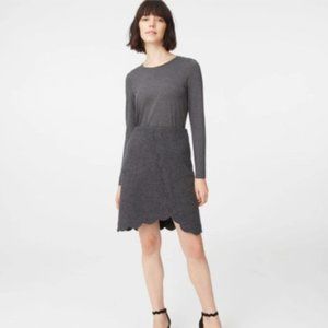 Club Monaco Scalloped Hardie Skirt